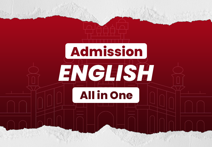 Admission English with SH Jay